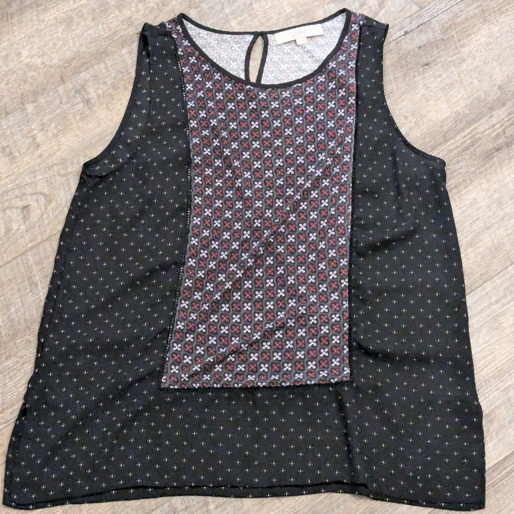 Loft sleeveless top
